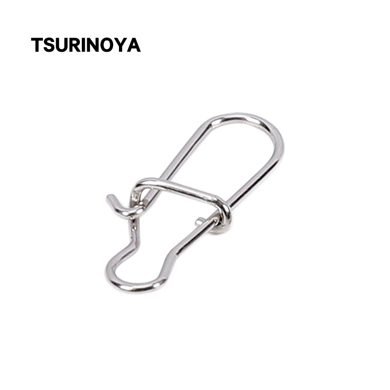 Fishing Hook Stainless Steel - Рыболовные защелки TSURINOYA из нержавеющей стали,