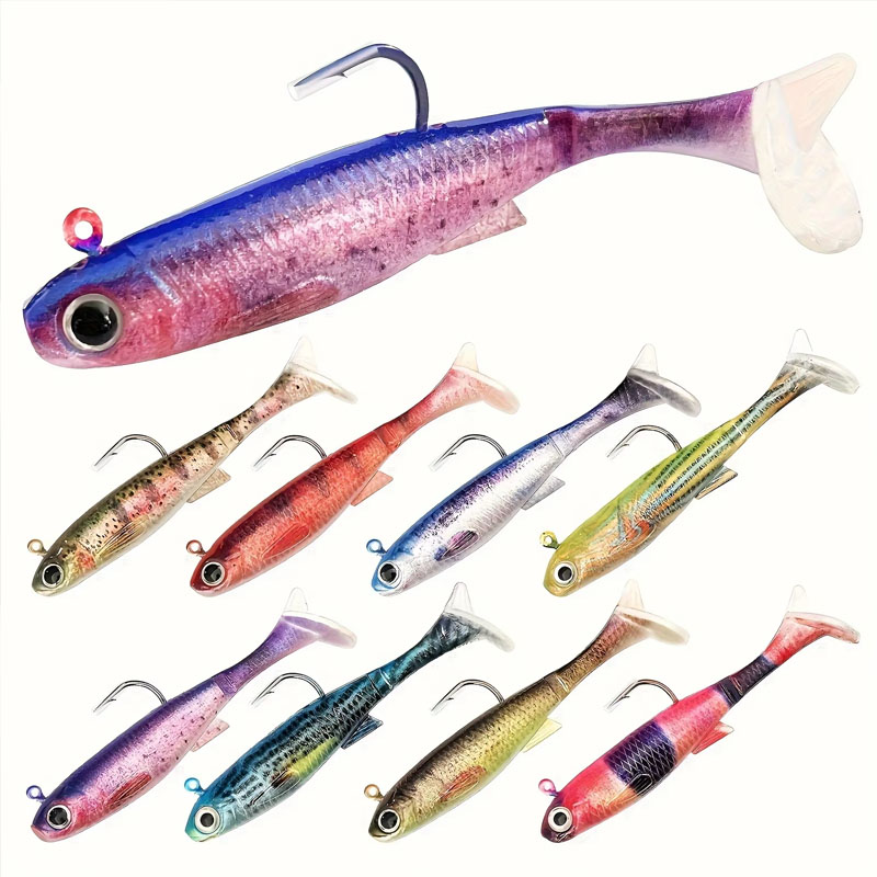 Fishing Hook Weedless - Предварительно оснащенная приманка для морского окуня