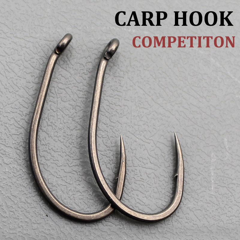 Fishing Hook Assortment - 20 шт./лот, колючие крючки с покрытием