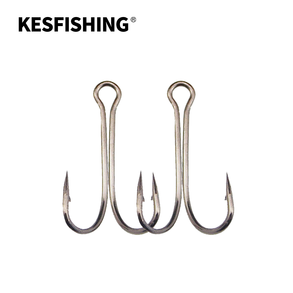 Fishing Hook Weedless - Двойной незацепляющийся рыболовный крючок KESFISHING для