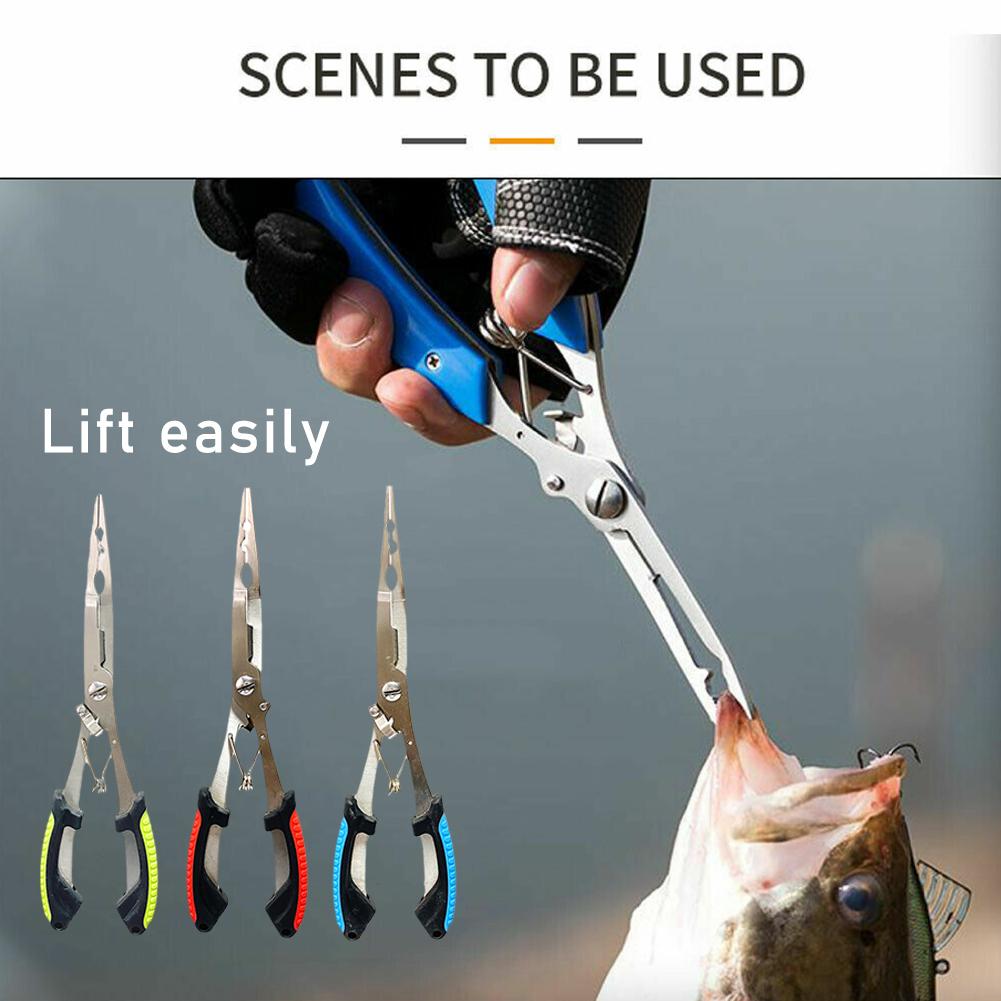 Fishing Hook Remover - Многофункциональные рыболовные плоскогубцы из нержавеющей стали: