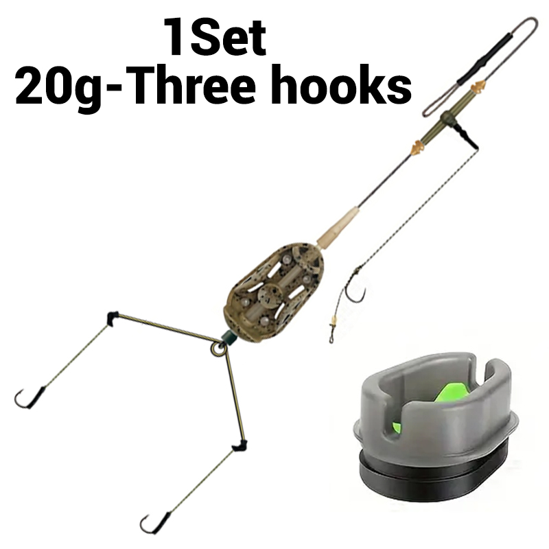 Fishing Hook Assortment - 3-х крючков предварительно завязанных карповых волос