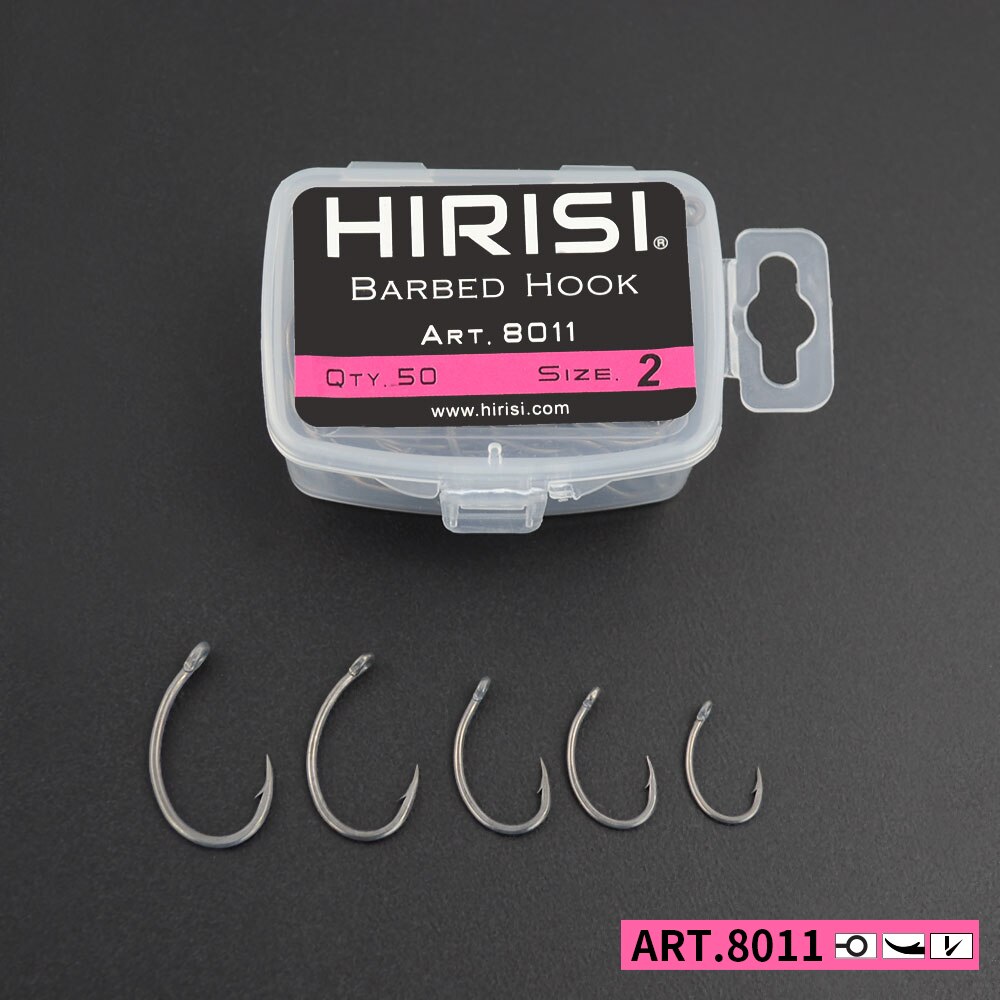 Fishing Hook Assortment - Крючки для ловли карпа Hirisi, 50