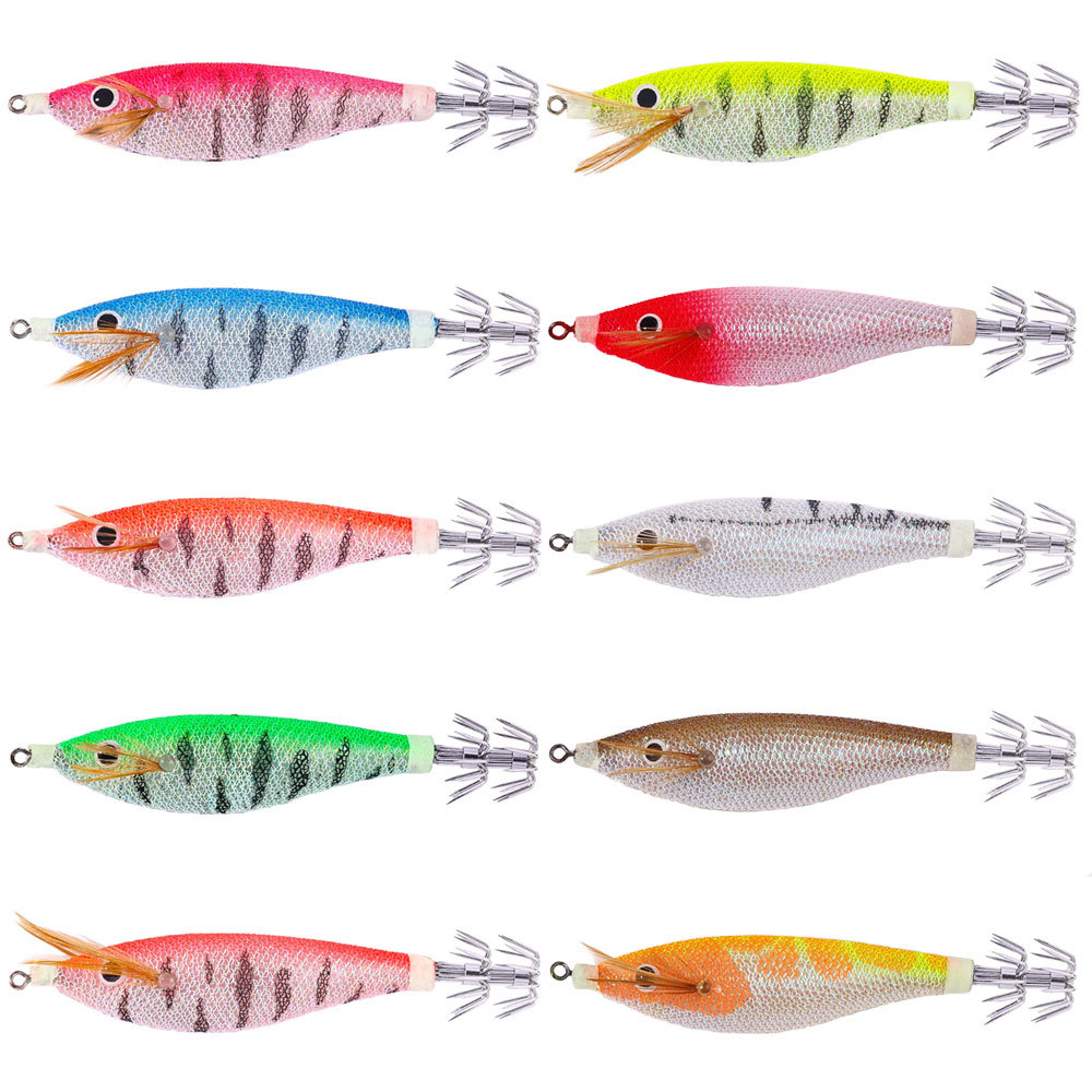 Fishing Hook Weedless - Набор светящихся электронных приманок для кальмаров: