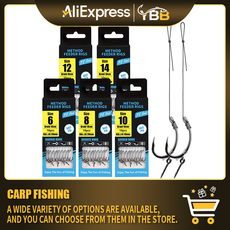 Fishing Hook Assortment - Медовые фидерные стержни с колючими крючками,