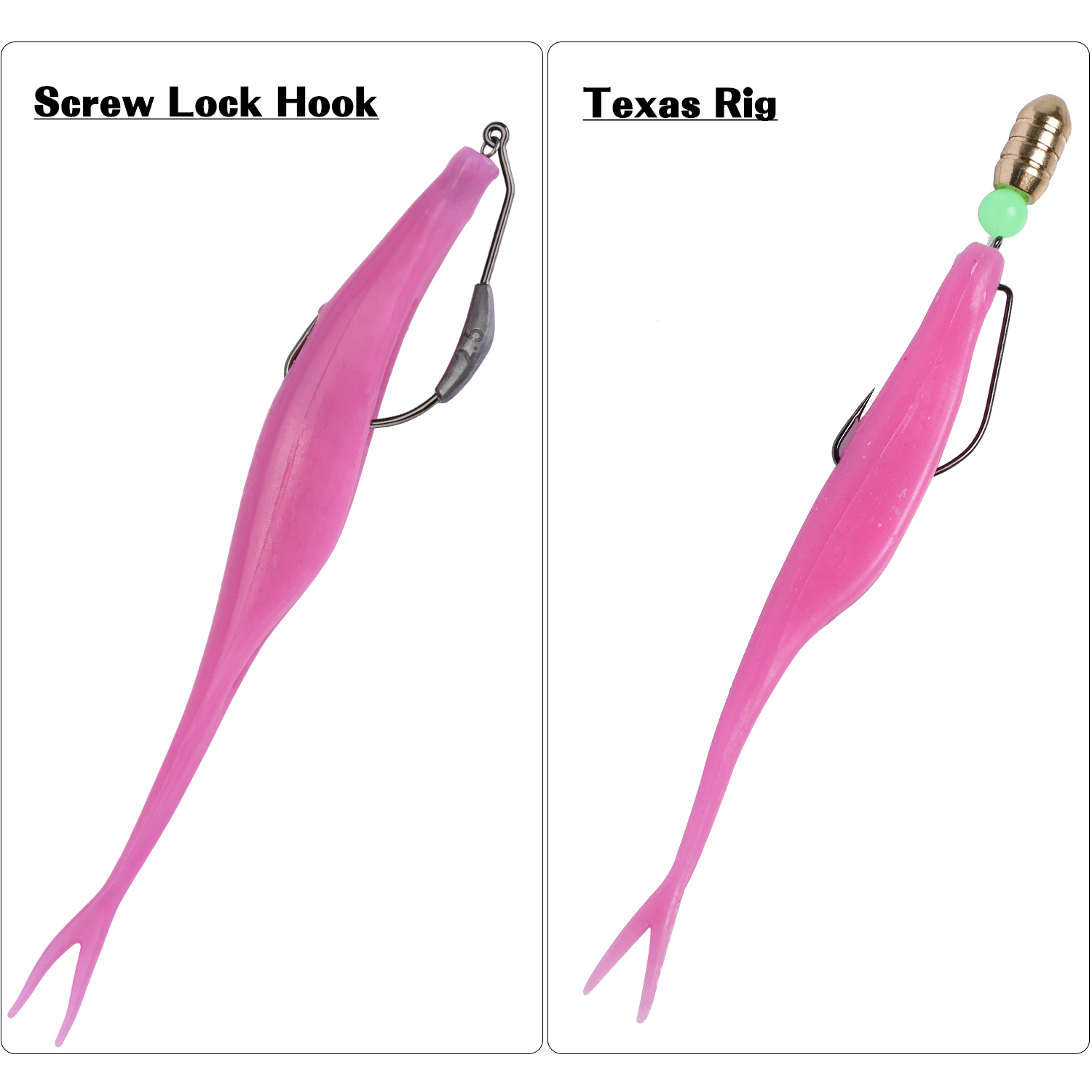 Набор из 5 мягких рыболовных п – обзор и цена Fishing Hook Weedless