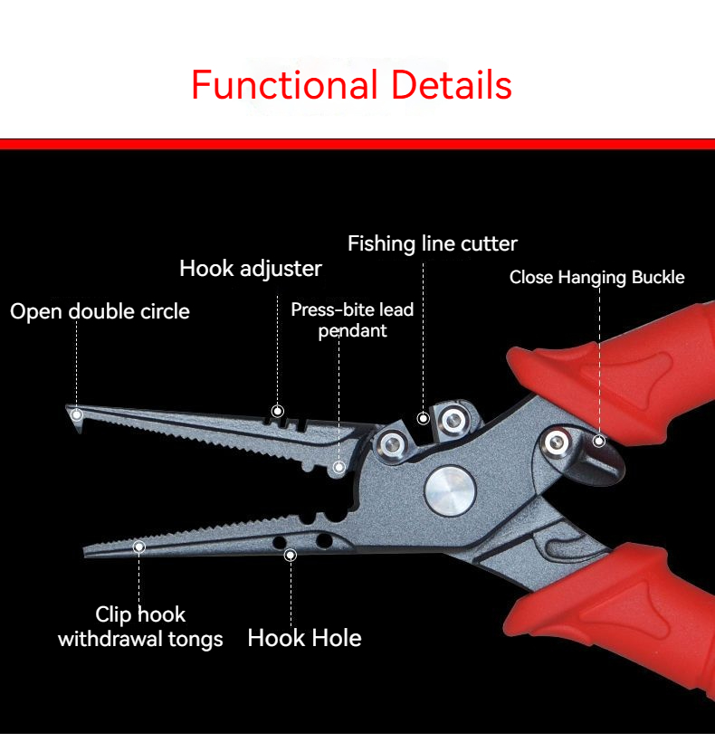 Высокоточные плоскогубцы Luya, – обзор и цена Fishing Hook Stainless Steel