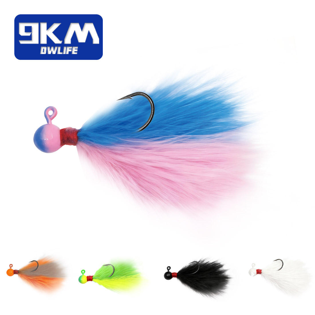 Набор из 5 разноцветных приман – обзор и цена Fishing Hook Assortment