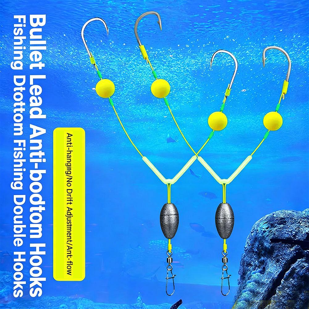 Набор незацепляющихся оснасток – обзор и цена Fishing Hook Weedless