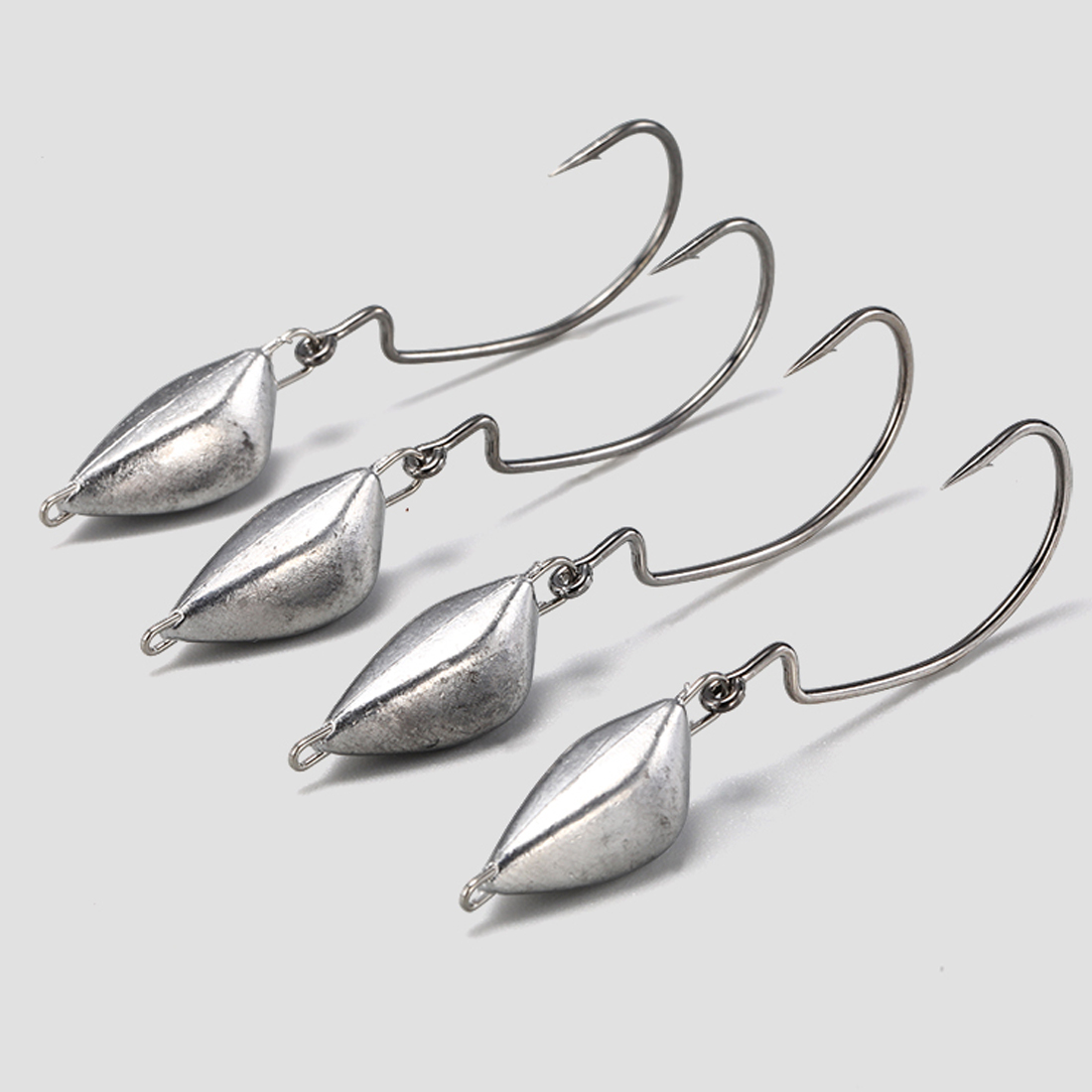FishTrip 10 шт., рыболовный кр – обзор и цена Fishing Hook Weedless
