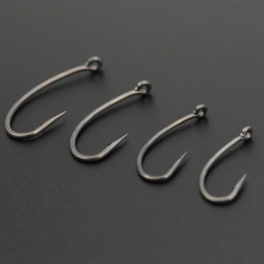 100 шт. с покрытием из высокоу – обзор и цена Fishing Hook Assortment